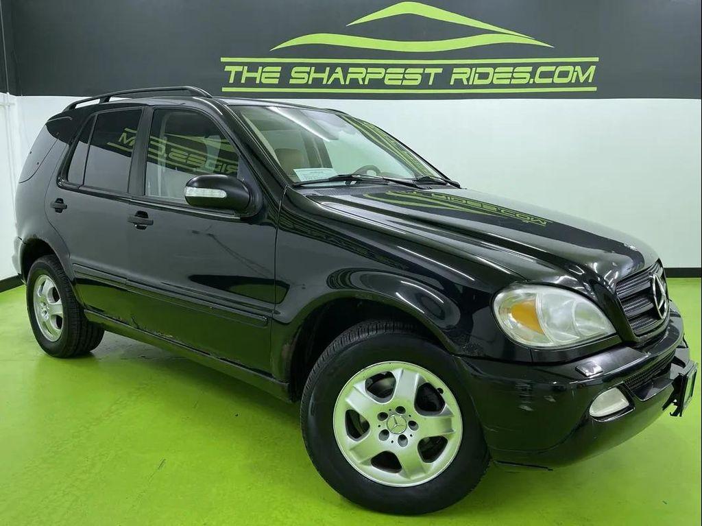 used 2002 Mercedes-Benz M-Class car, priced at $3,988
