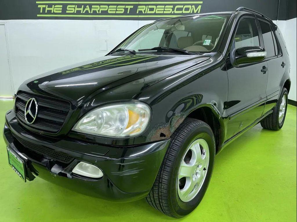 used 2002 Mercedes-Benz M-Class car, priced at $3,988