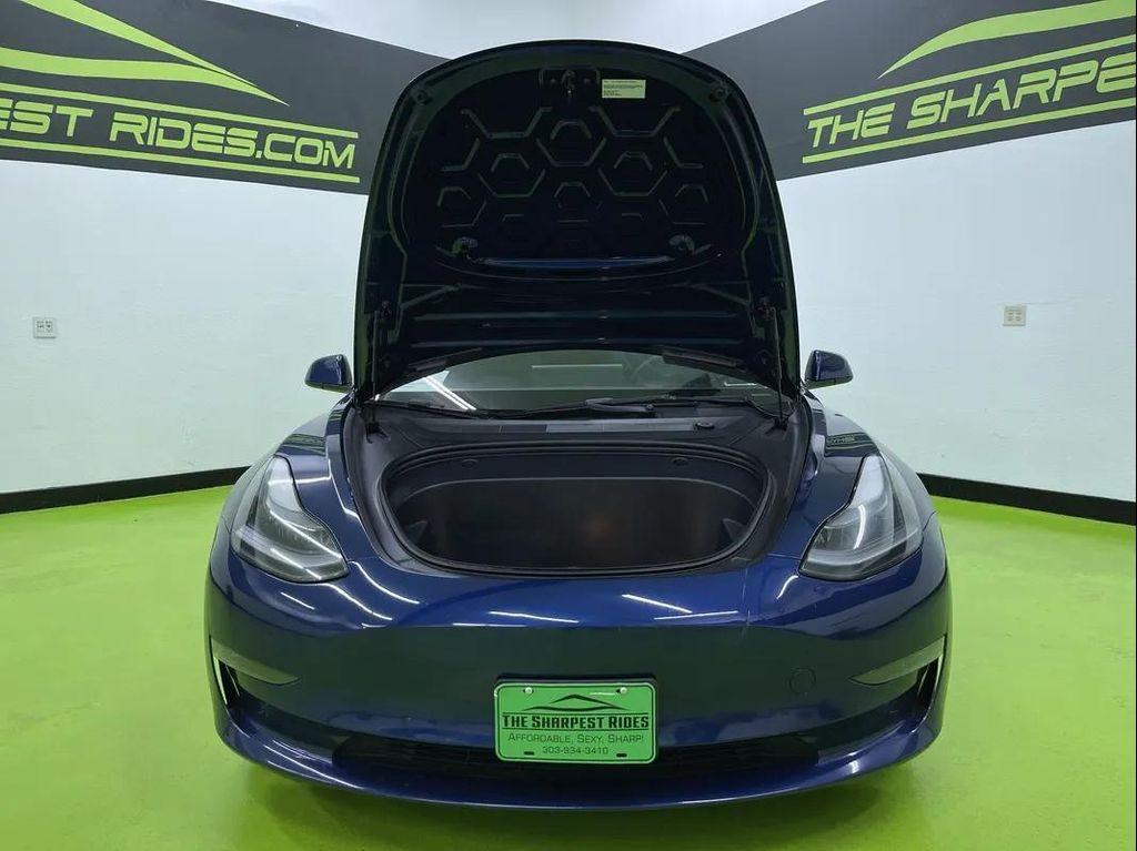 used 2023 Tesla Model 3 car, priced at $23,488