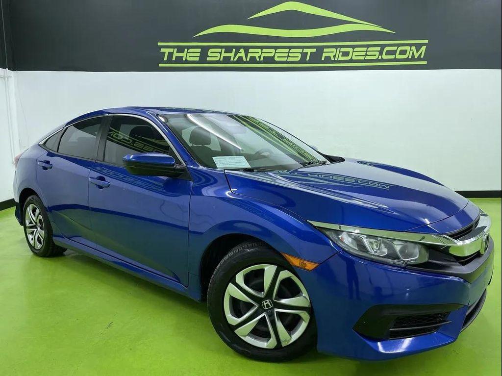 used 2016 Honda Civic car, priced at $13,488