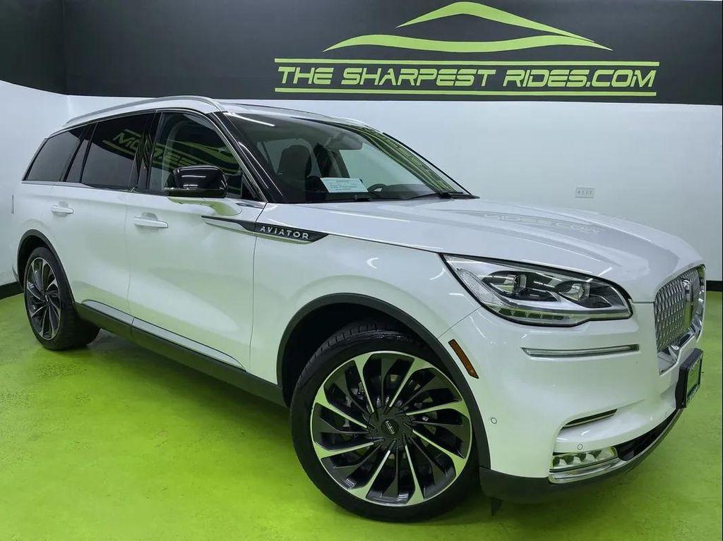 used 2020 Lincoln Aviator car, priced at $23,988