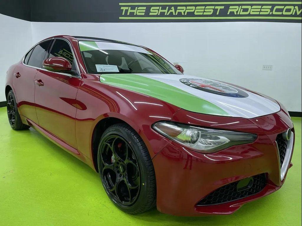 used 2017 Alfa Romeo Giulia car, priced at $15,988