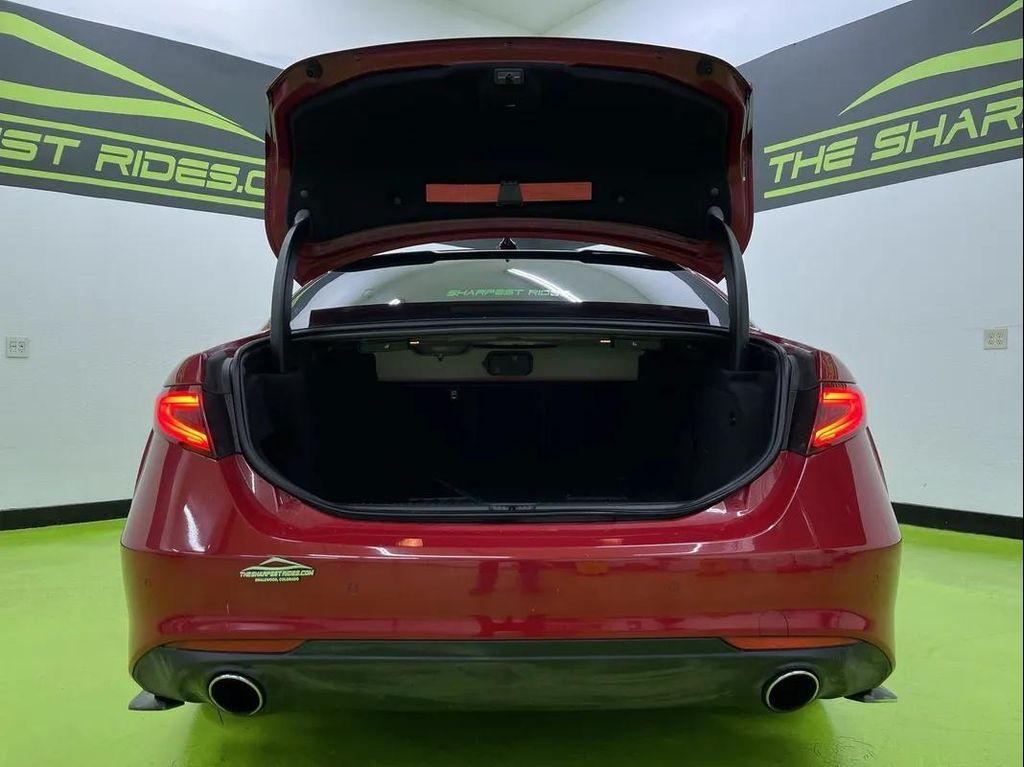 used 2017 Alfa Romeo Giulia car, priced at $15,988