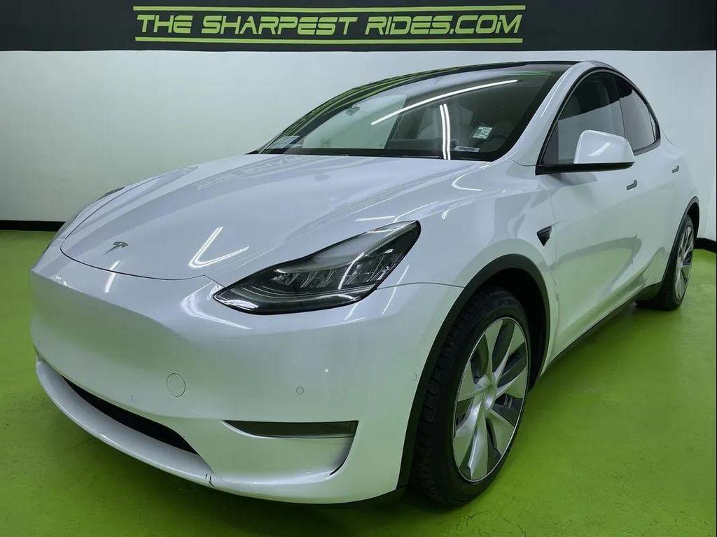 used 2021 Tesla Model Y car, priced at $20,988