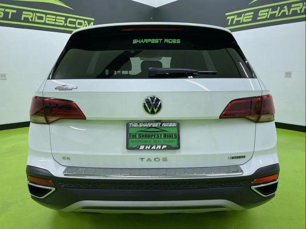 used 2022 Volkswagen Taos car, priced at $18,988