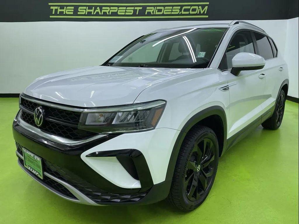 used 2022 Volkswagen Taos car, priced at $18,988