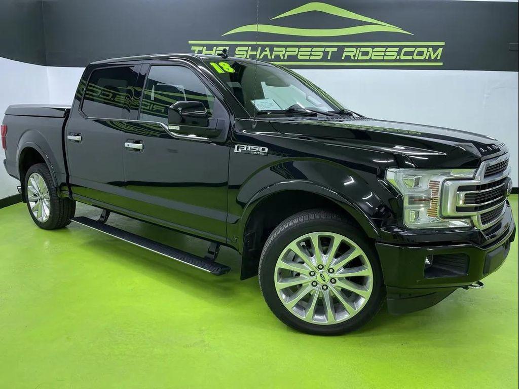 used 2018 Ford F-150 car, priced at $30,988