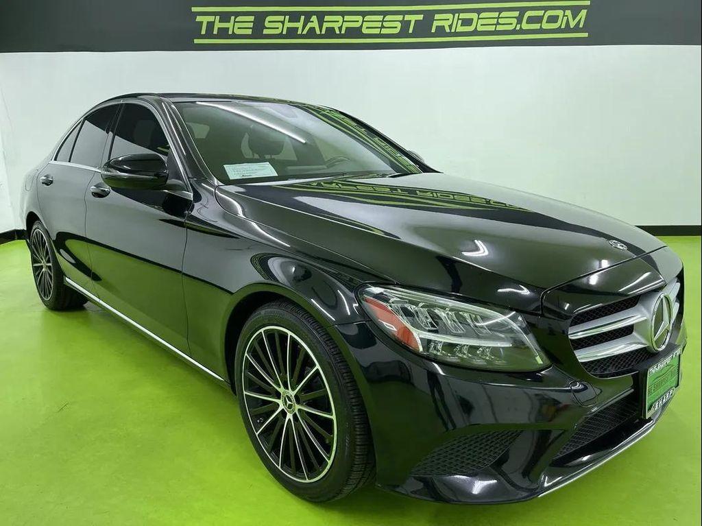 used 2021 Mercedes-Benz C-Class car, priced at $20,488