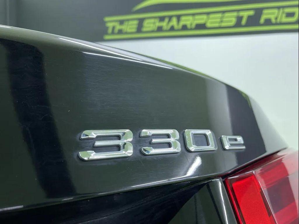 used 2018 BMW 330e car, priced at $10,988