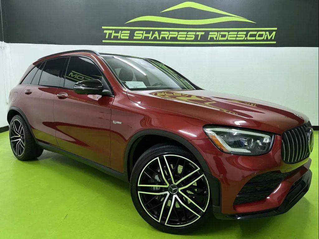 used 2021 Mercedes-Benz AMG GLC 43 car, priced at $28,988