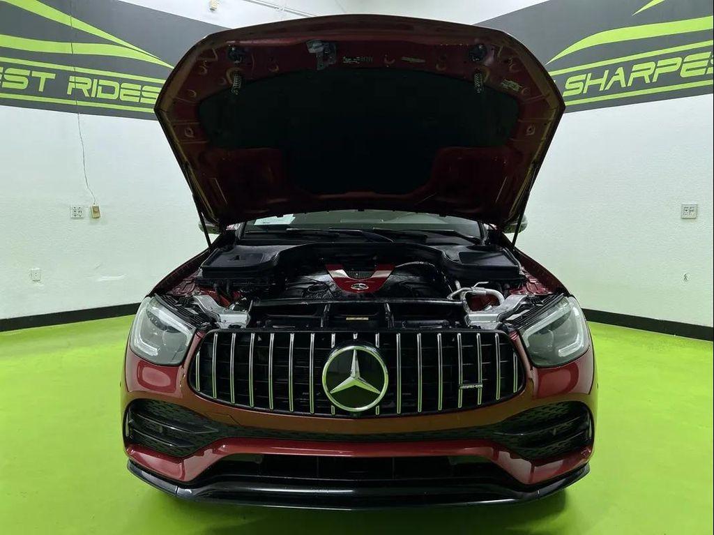 used 2021 Mercedes-Benz AMG GLC 43 car, priced at $28,988