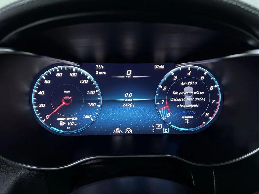 used 2021 Mercedes-Benz AMG GLC 43 car, priced at $28,988