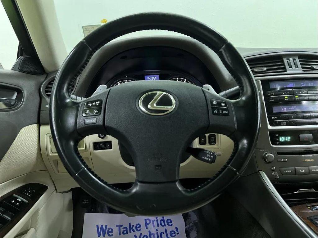 used 2010 Lexus IS 250 car, priced at $12,988