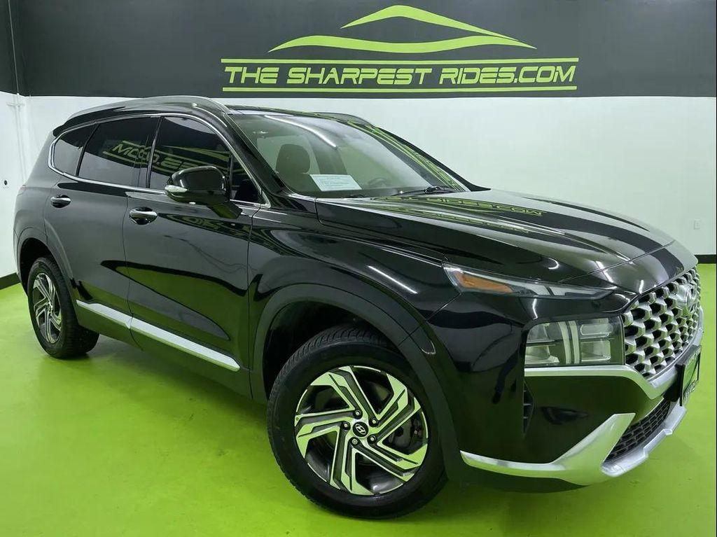 used 2022 Hyundai Santa Fe car, priced at $16,988