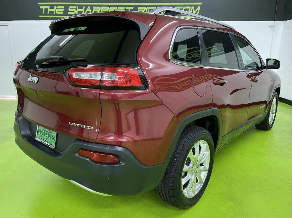 used 2017 Jeep Cherokee car, priced at $13,988