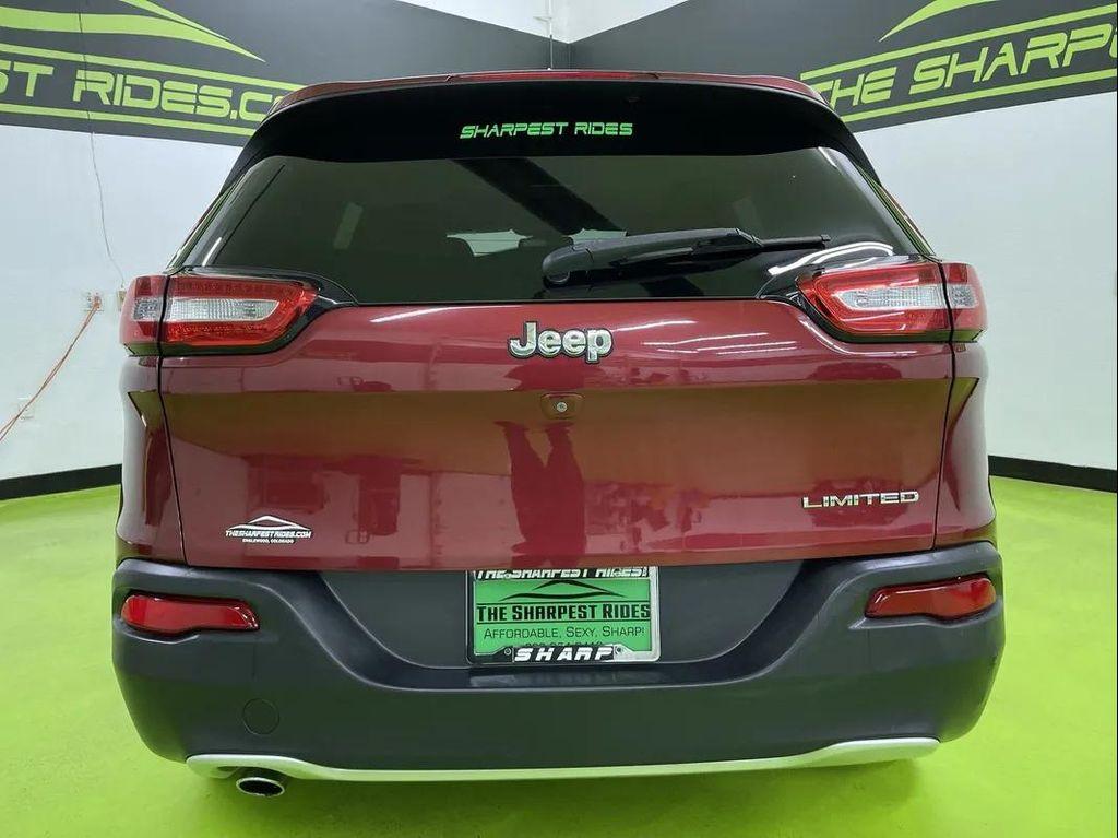 used 2017 Jeep Cherokee car, priced at $13,988