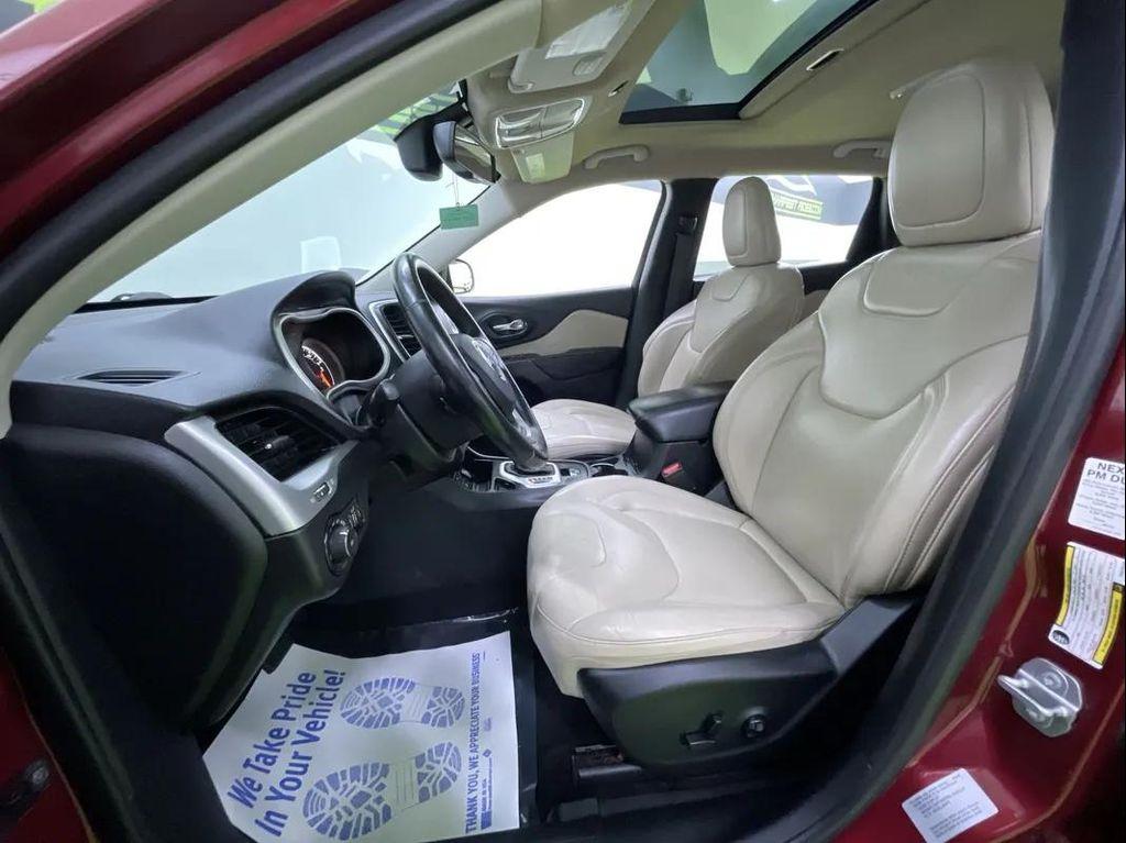 used 2017 Jeep Cherokee car, priced at $13,988