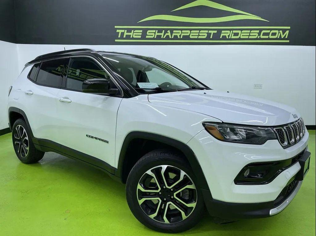 used 2023 Jeep Compass car, priced at $21,988