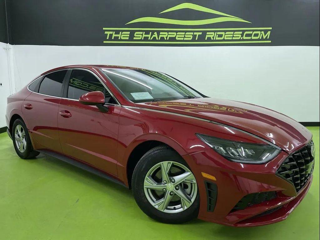 used 2021 Hyundai Sonata car, priced at $14,988
