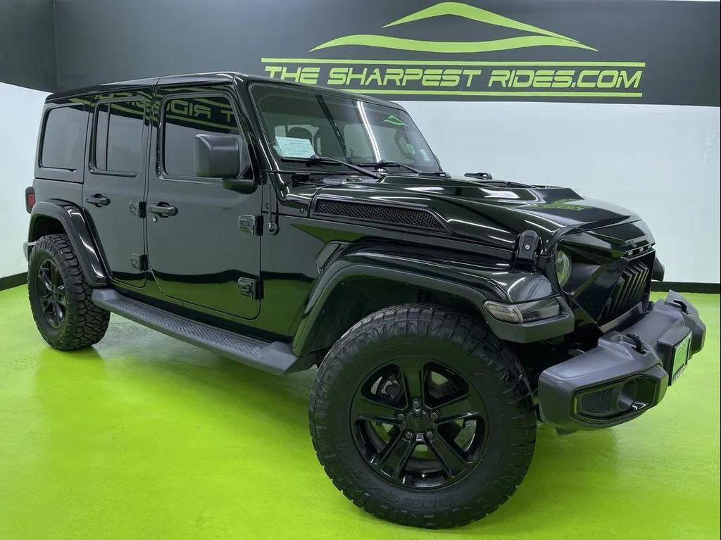 used 2021 Jeep Wrangler Unlimited car, priced at $23,988