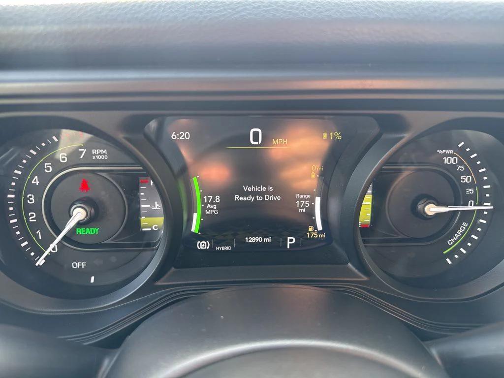 used 2025 Jeep Wrangler 4xe car, priced at $35,990