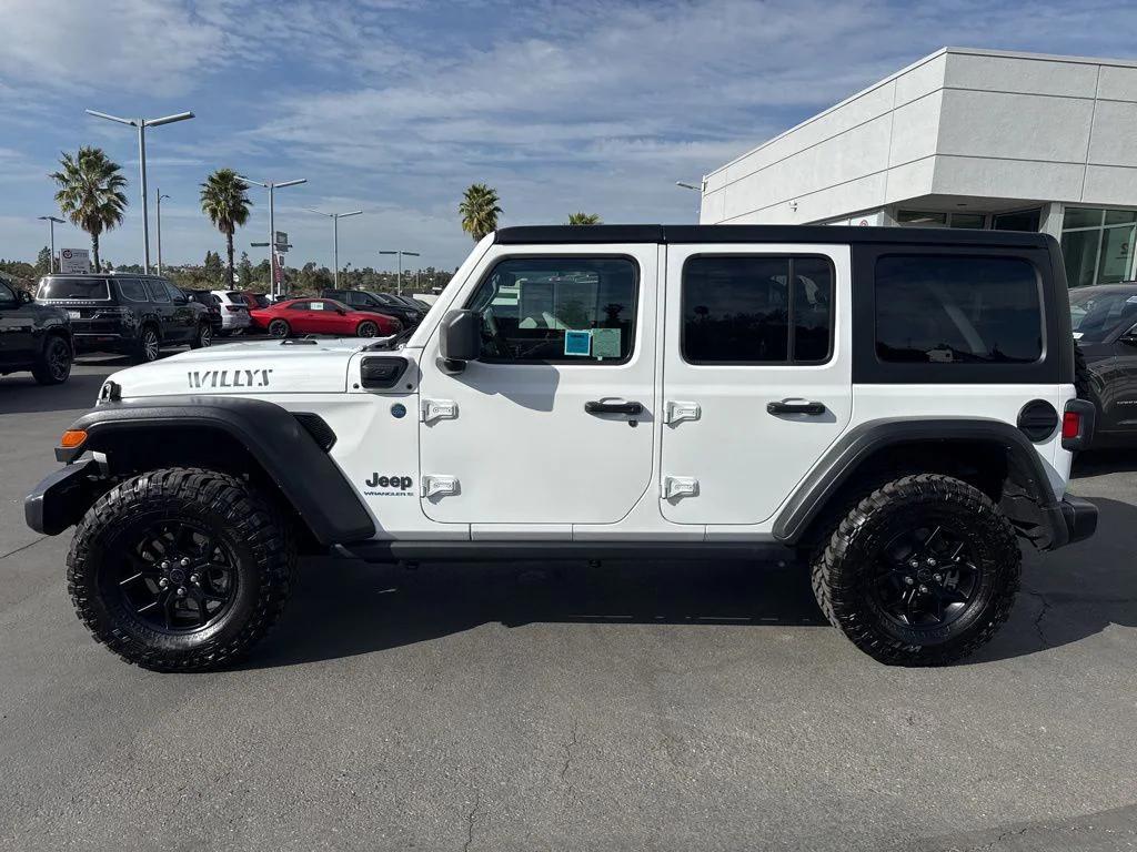 used 2025 Jeep Wrangler 4xe car, priced at $35,990