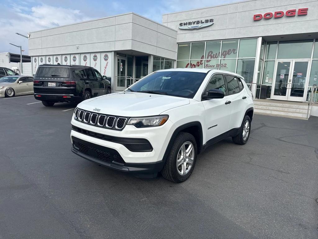 used 2023 Jeep Compass car, priced at $23,990