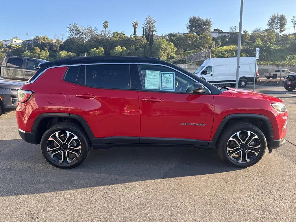 used 2023 Jeep Compass car, priced at $18,990