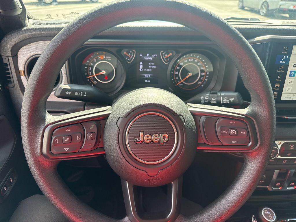 used 2025 Jeep Wrangler car, priced at $33,990