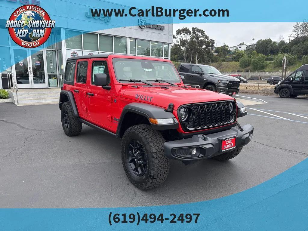 used 2025 Jeep Wrangler 4xe car, priced at $33,990