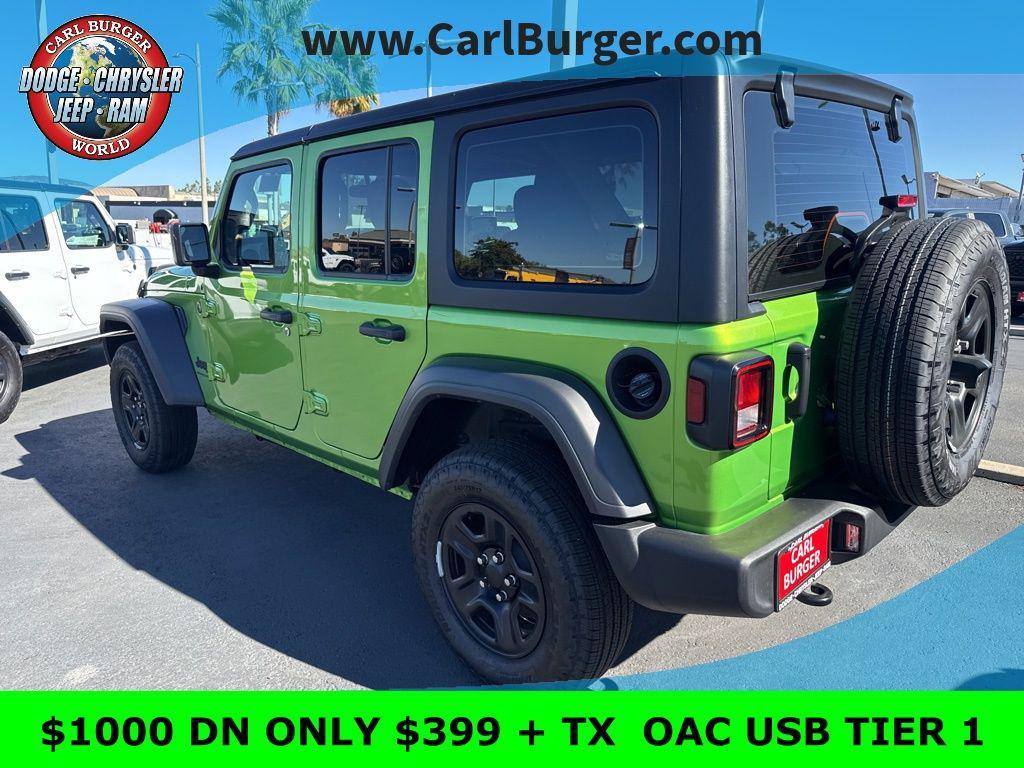 new 2025 Jeep Wrangler car, priced at $41,750
