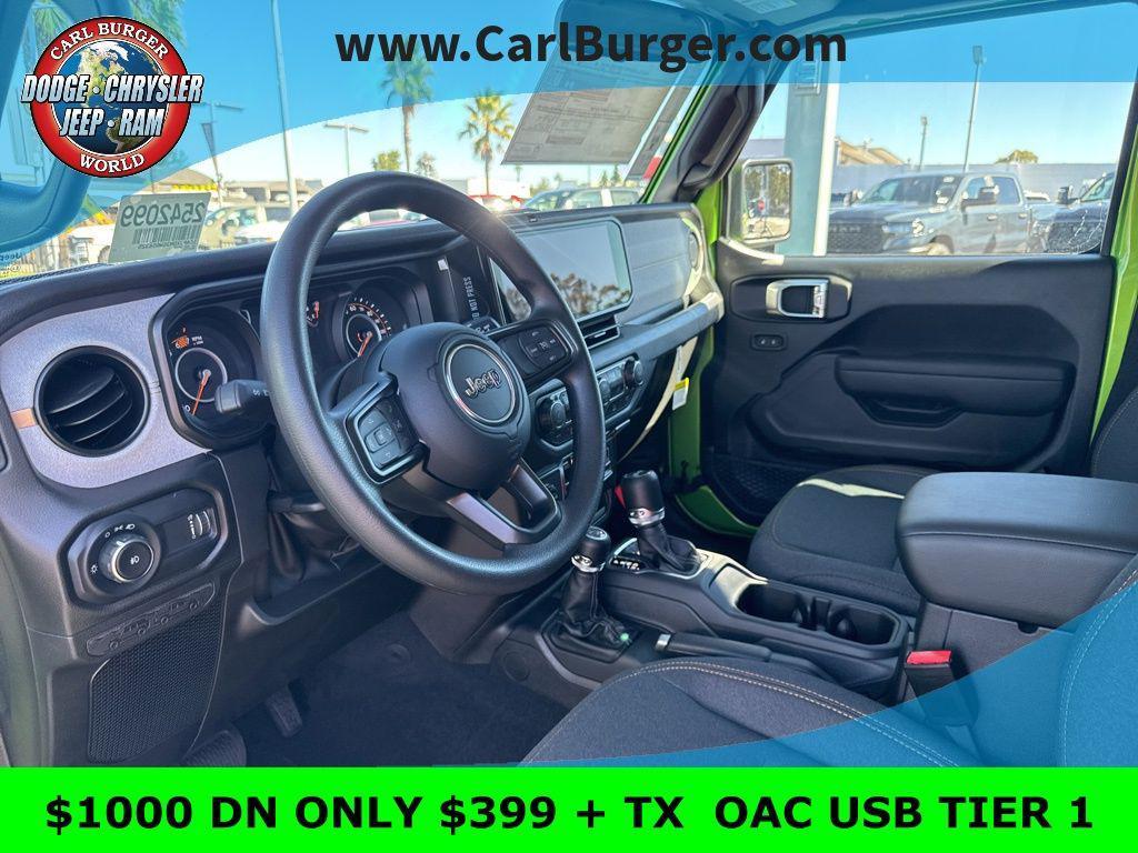 new 2025 Jeep Wrangler car, priced at $41,750