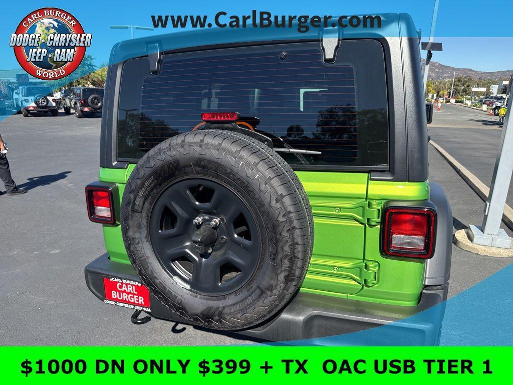 new 2025 Jeep Wrangler car, priced at $41,750