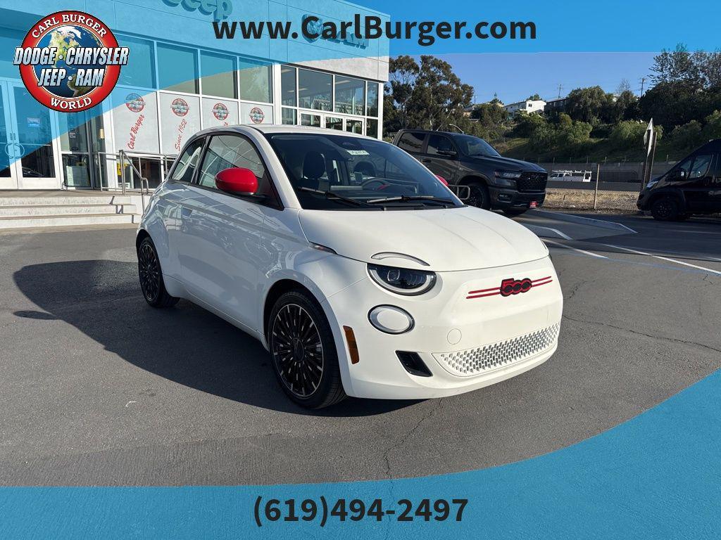 used 2024 FIAT 500e car, priced at $23,990