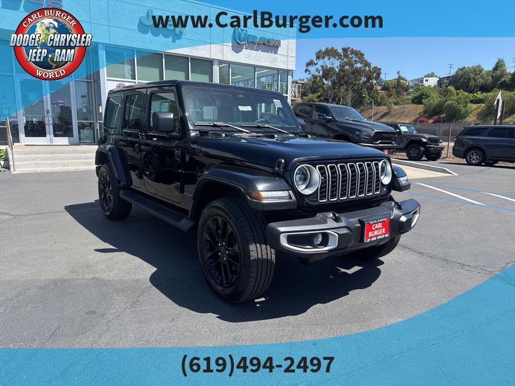 used 2025 Jeep Wrangler 4xe car, priced at $34,990