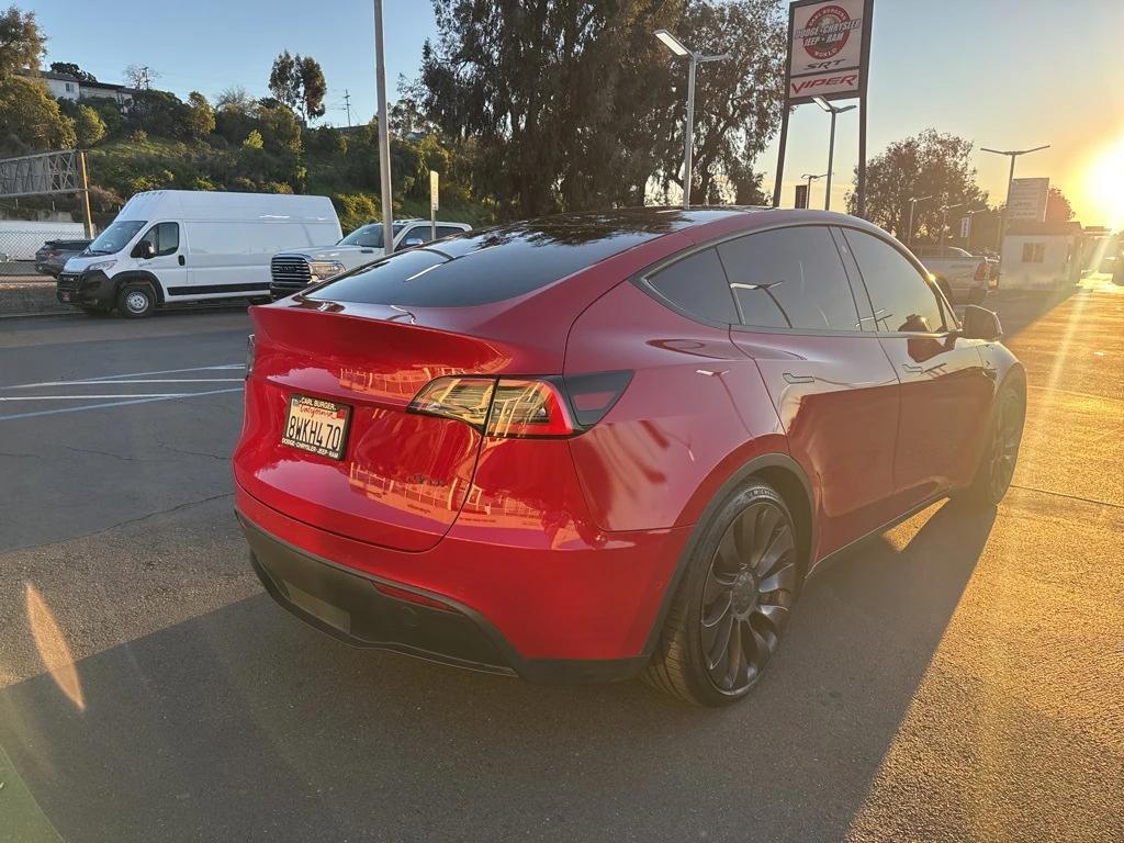 used 2021 Tesla Model Y car, priced at $23,990