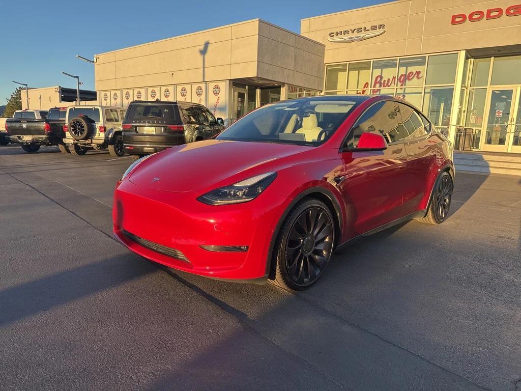 used 2021 Tesla Model Y car, priced at $23,990