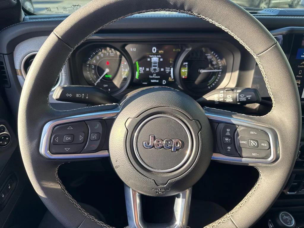 used 2025 Jeep Wrangler 4xe car, priced at $34,990