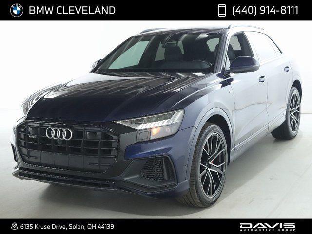 used 2020 Audi Q8 car, priced at $26,155