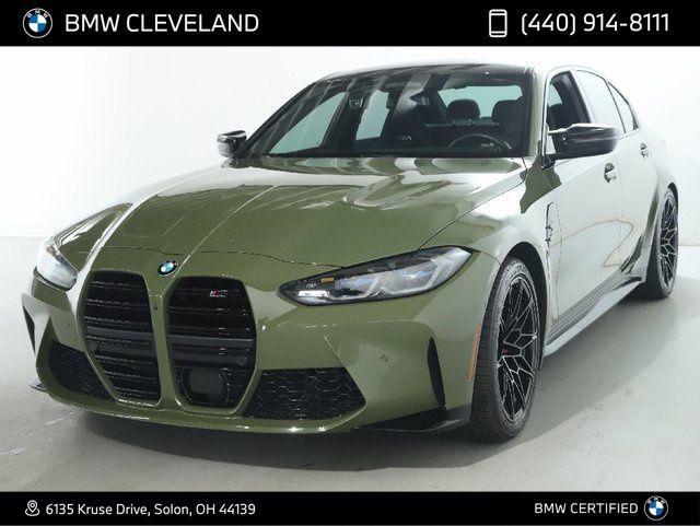 used 2024 BMW M3 car, priced at $89,396