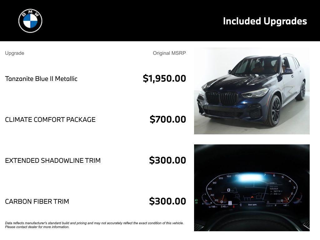 used 2022 BMW X5 car, priced at $40,297