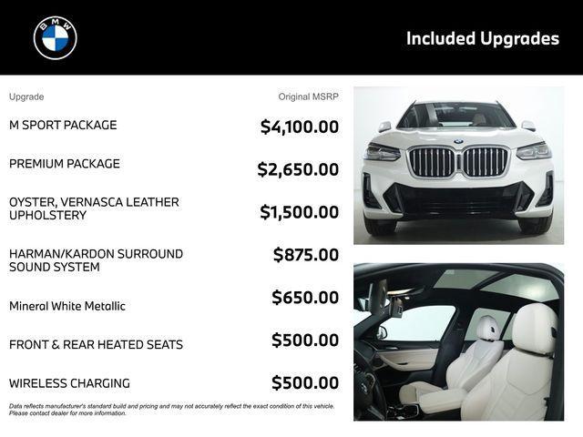 used 2023 BMW X3 car, priced at $35,893