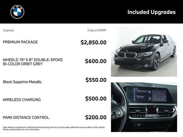 used 2021 BMW 330e car, priced at $25,945