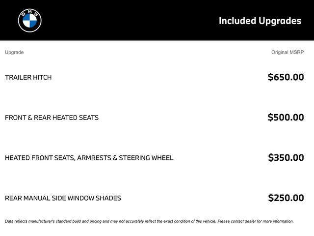 new 2026 BMW X5 car, priced at $83,450