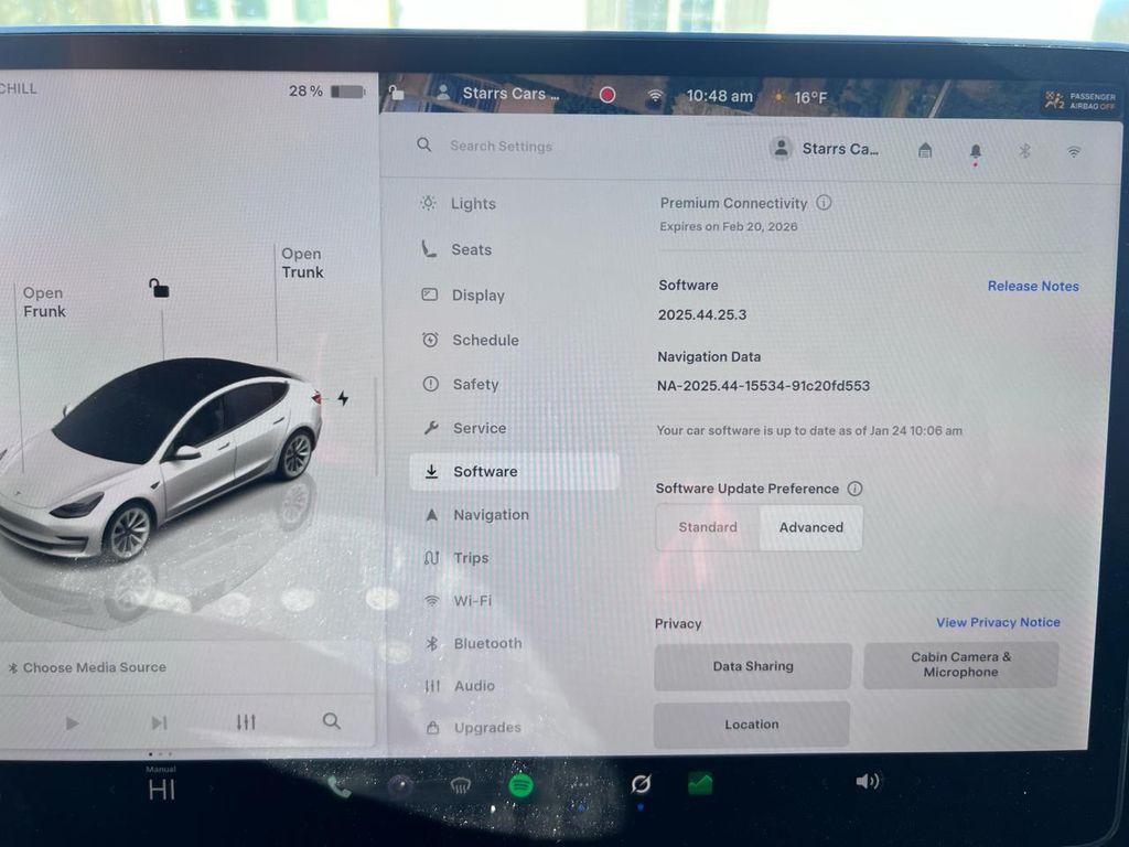used 2022 Tesla Model 3 car, priced at $22,488