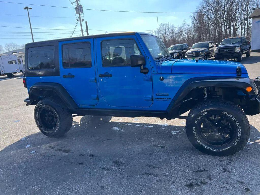 used 2016 Jeep Wrangler Unlimited car, priced at $15,988