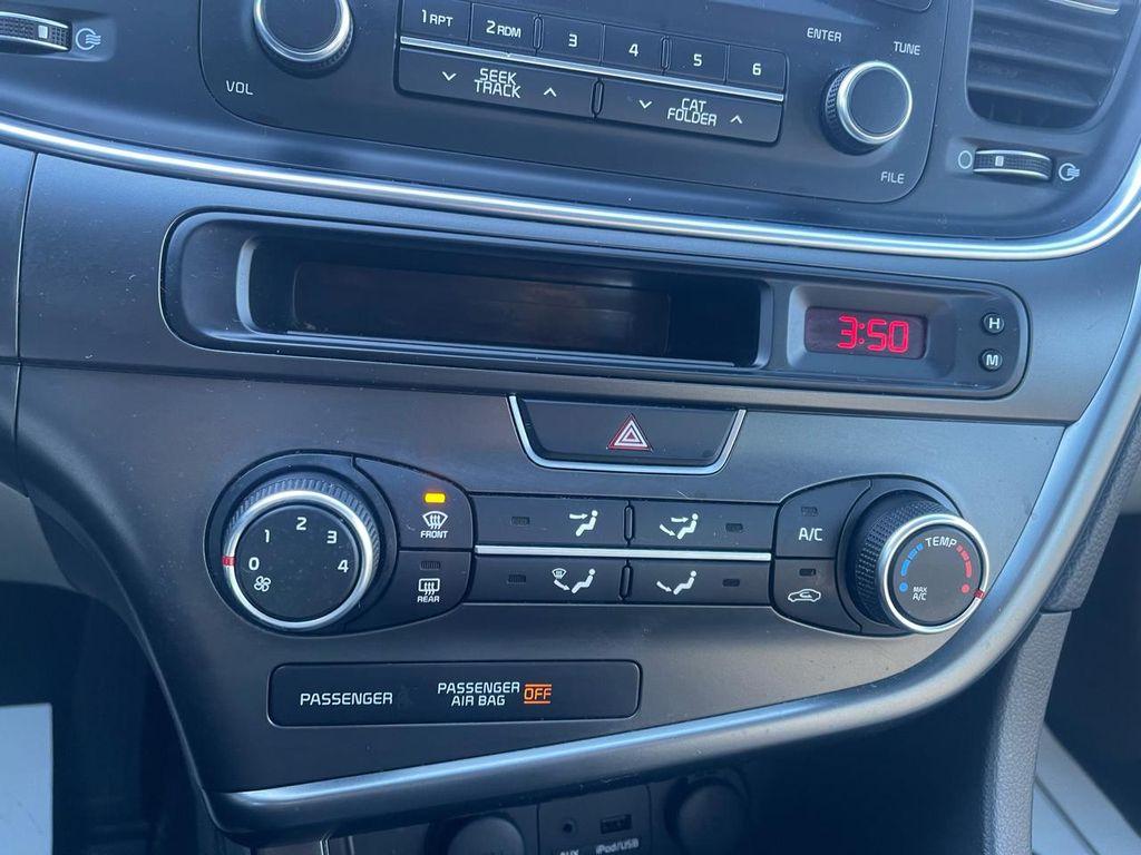 Ebony Black 2015 Kia Optima LX