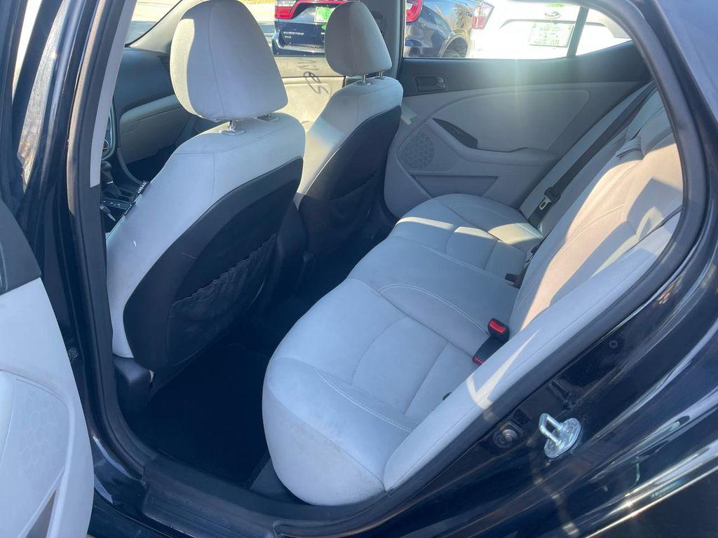 Ebony Black 2015 Kia Optima LX