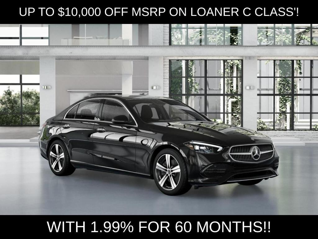 new 2025 Mercedes-Benz C-Class car, priced at $44,000
