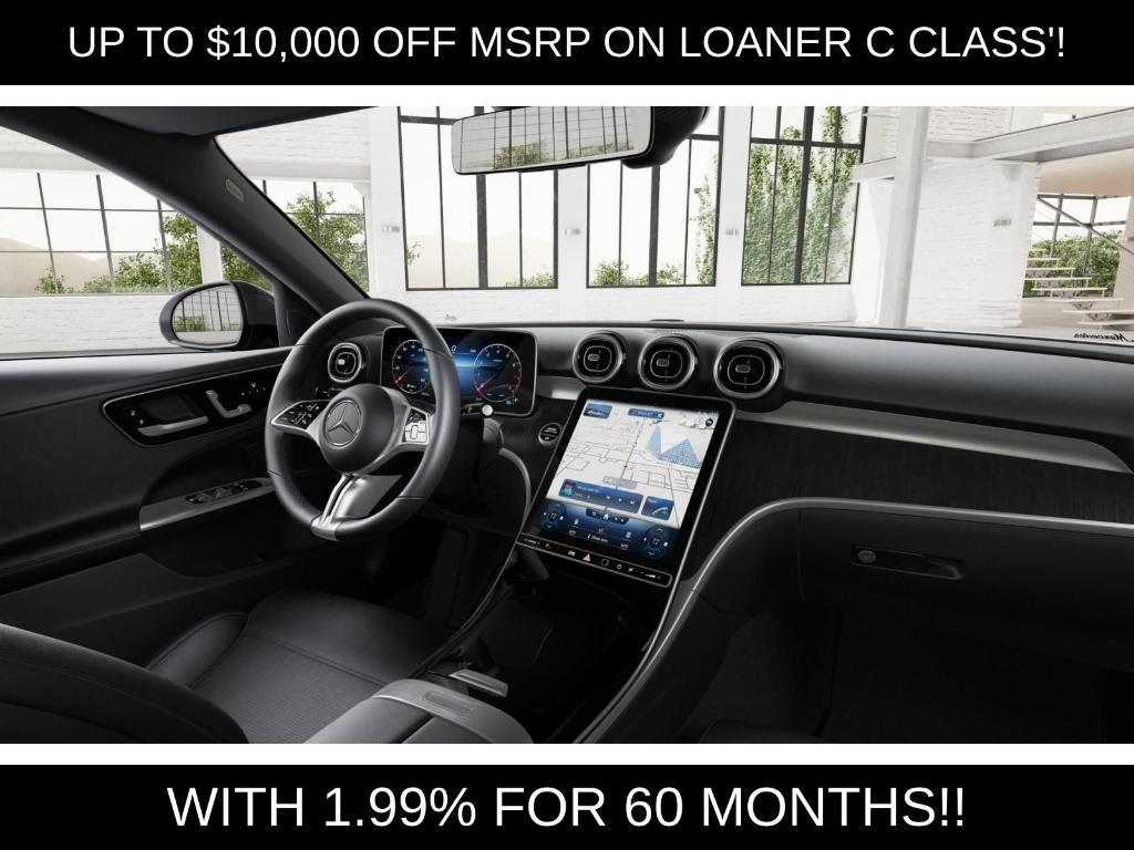 new 2025 Mercedes-Benz C-Class car, priced at $44,000